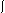 [integral sign]
